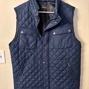 Nordstrom Men's Quilted Blue Vest